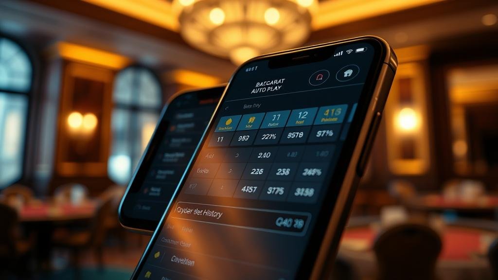 การเล่นบาคาร่าออโต้ด้วยมือถือ