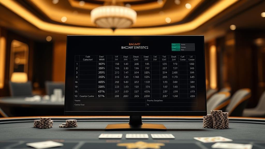 การวิเคราะห์สถิติบาคาร่าควบคู่กับการเล่นสดบนคอมพิวเตอร์