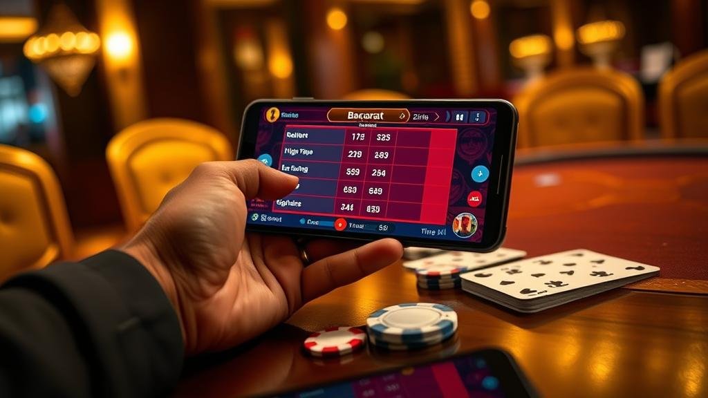 การวิเคราะห์เค้าไพ่บาคาร่าบนแท็บเล็ตสำหรับมือใหม่