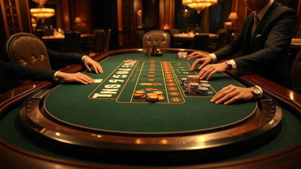 ตารางแสดงเค้าไพ่บาคาร่า