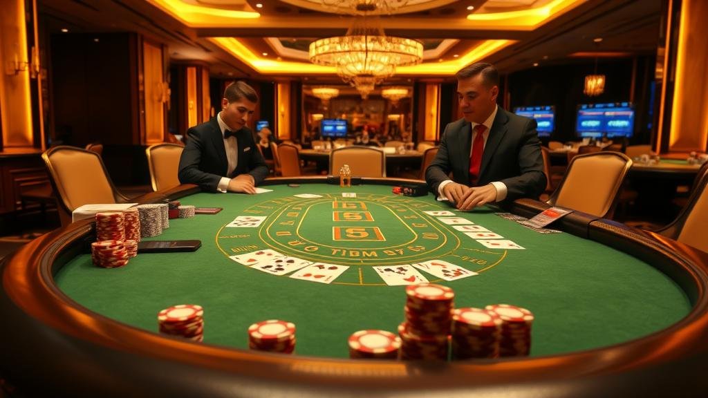 การเล่นบาคาร่าบนเดสก์ท็อปอย่างมีสมาธิ