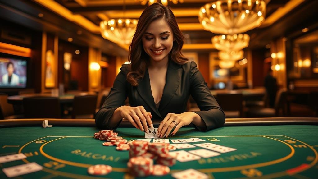 หน้าจอแสดงผลเค้าไพ่ระบบออโต้