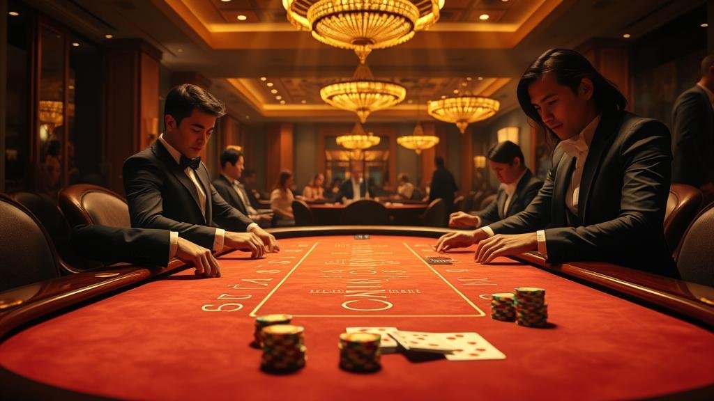 ตัวอย่างเค้าไพ่บาคาร่าที่นิยมใช้