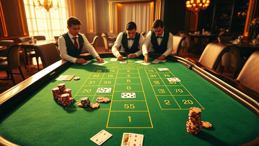 หน้าจอเกมบาคาร่าสด Evolution Gaming