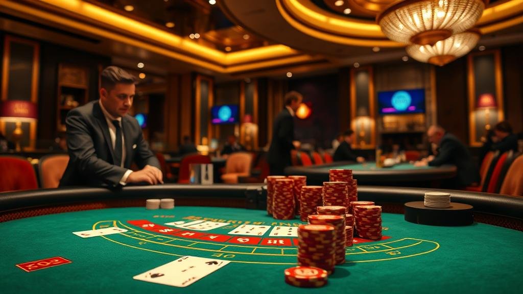 ตัวอย่างเค้าไพ่บาคาร่า มังกร และปิงปอง