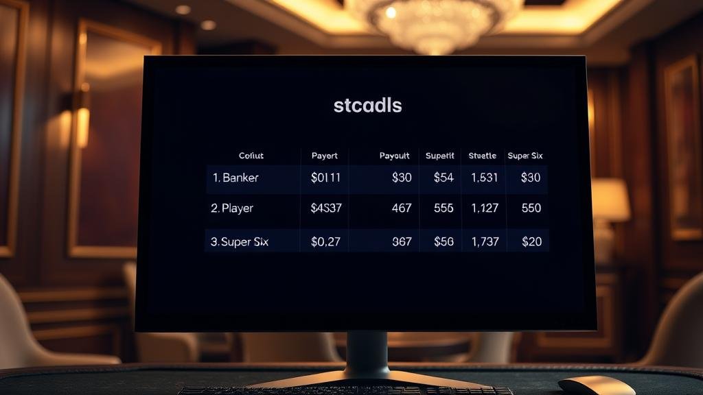 การเดิมพันเสมอในบาคาร่าพร้อมอัตราจ่ายสูง