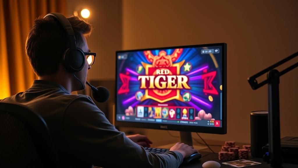 หน้าจอเกมสล็อต RedTiger แสดงค่า RTP สูง