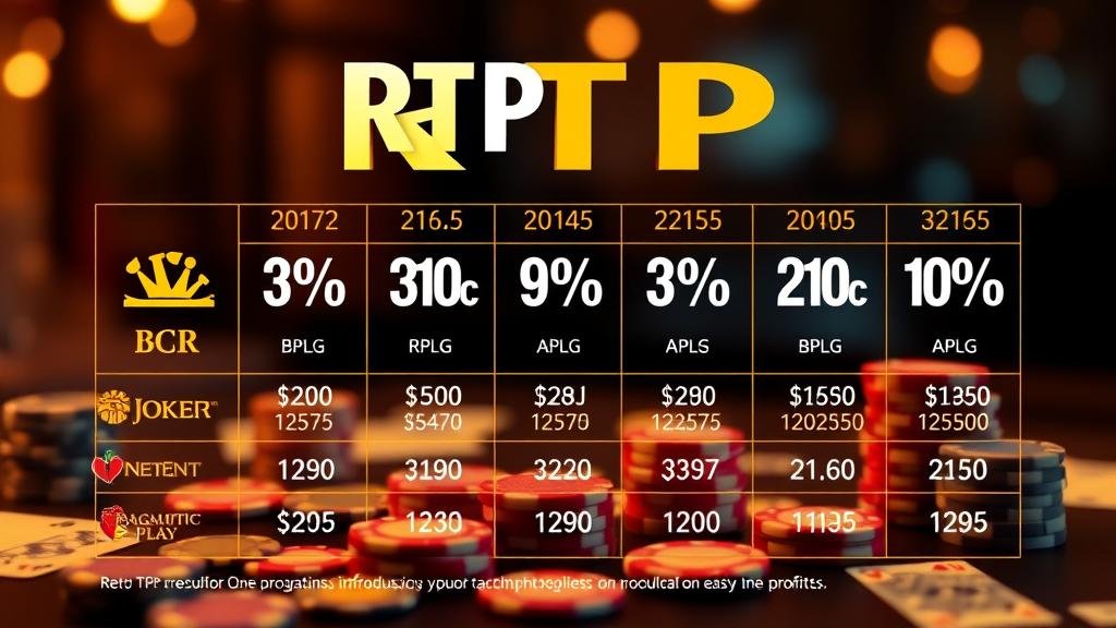 เปิดเคล็ดลับเช็ค RTP สล็อตค่ายดัง ทุนน้อยก็ทำกำไร 5 นาที