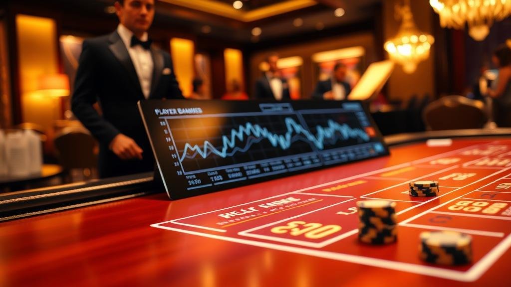 การอ่านเค้าไพ่บาคาร่าบนแท็บเล็ต