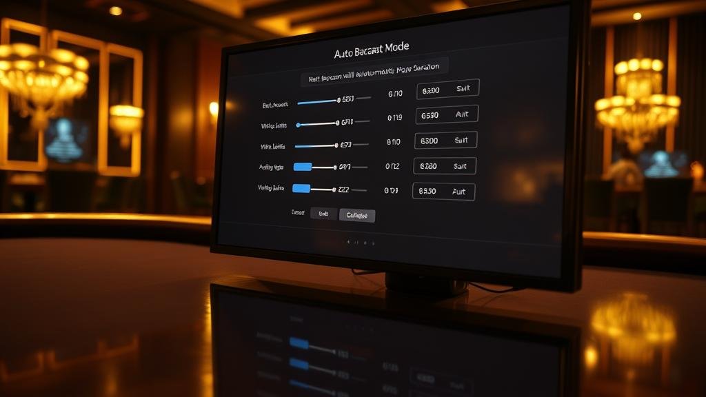 สูตรเด็ดโหมดออโต้บาคาร่า: ตั้งค่าบอททำเงินเร็ว ปลอดภัย 2025
