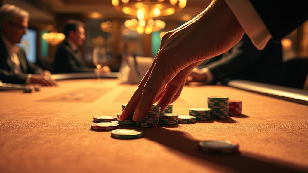 หน้าจอเล่นบาคาร่าบนมือถือ iOS