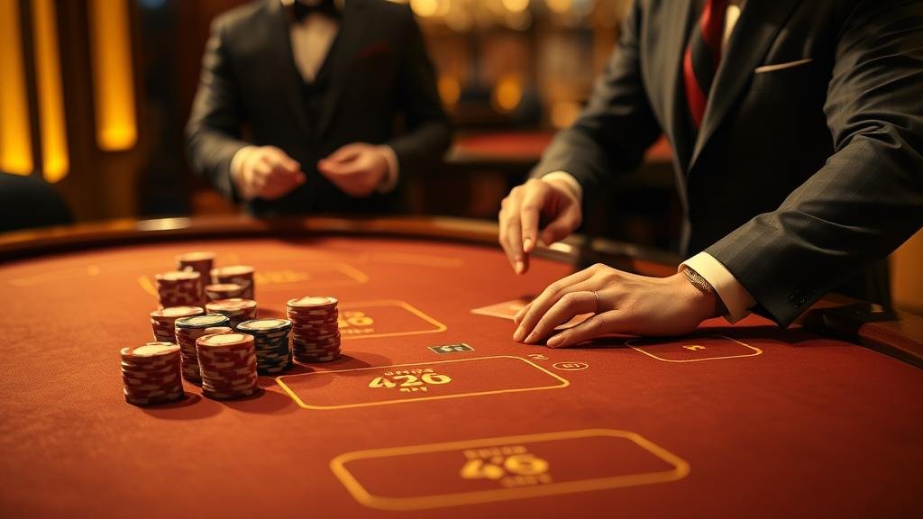 หน้าจอเกมบาคาร่าสดจาก DG Casino