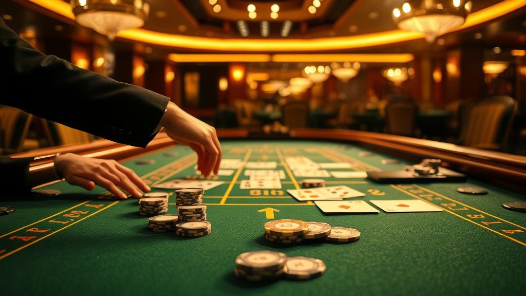 การเล่นบาคาร่าบนแท็บเล็ต SA Gaming