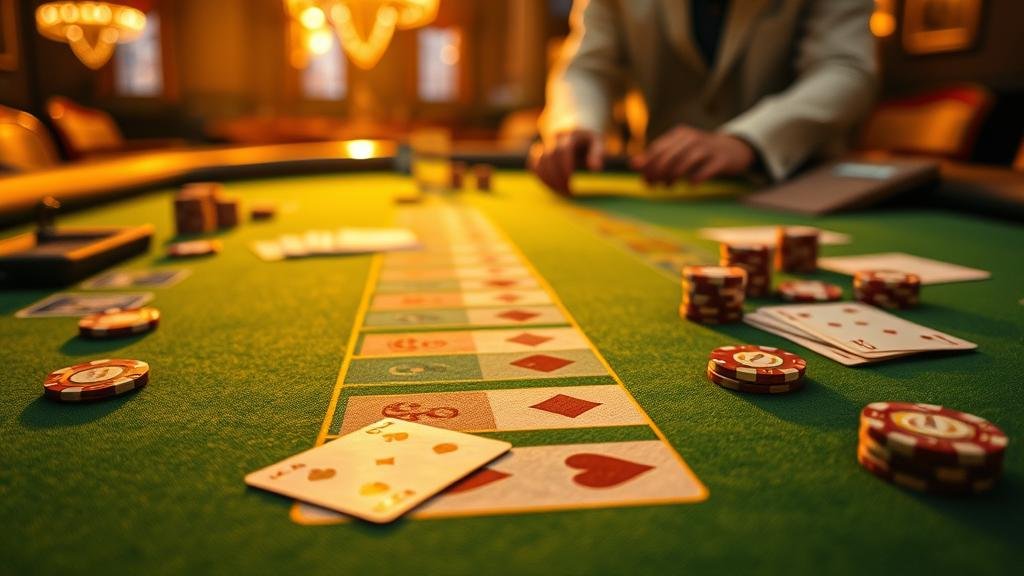 ตารางแสดงเค้าไพ่บาคาร่า: ปิงปอง, มังกร, สามตัด