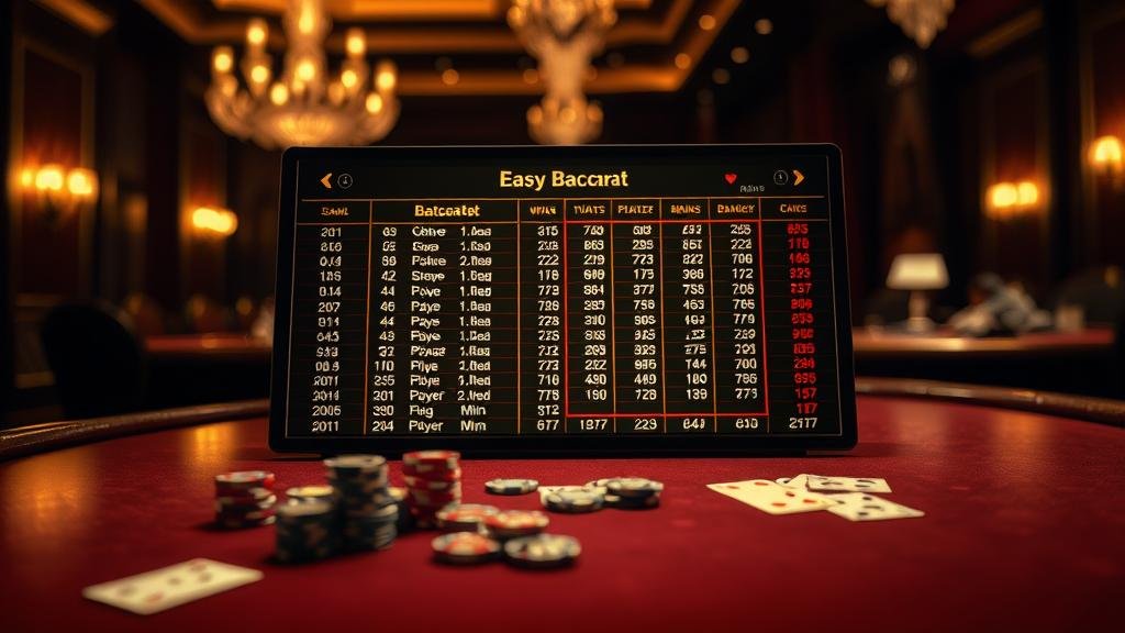 สูตรบาคาร่าขั้นเทพ: อ่านสถิติ, คุมงบ, เลือกโต๊ะทำเงินฉบับเซียน