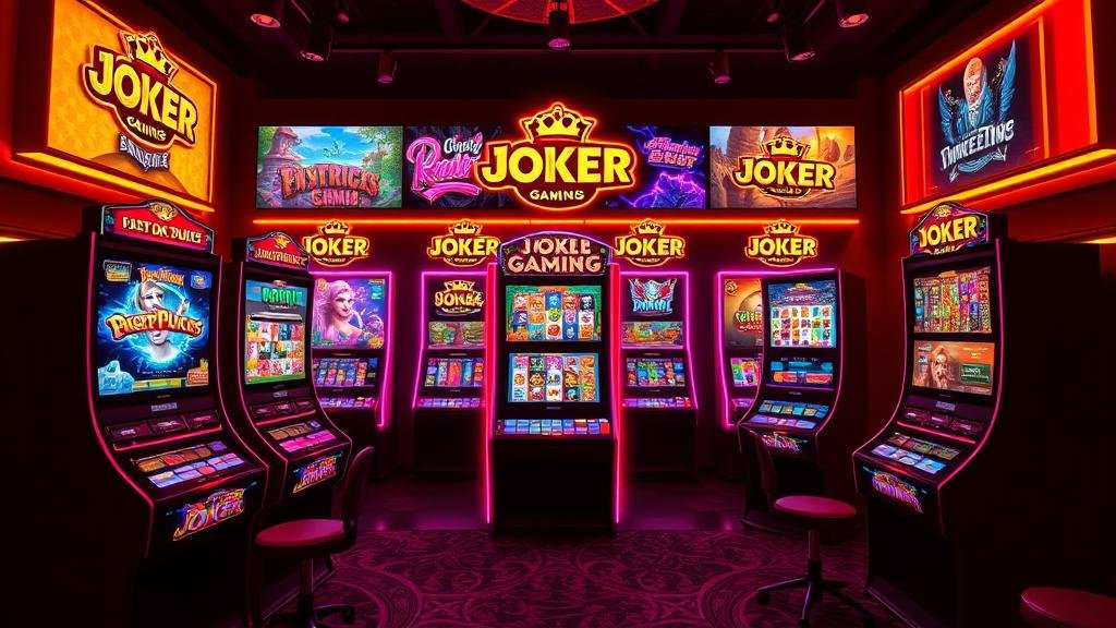 การทดลองเล่นสล็อต Joker ผ่านหน้าจอสัมผัส