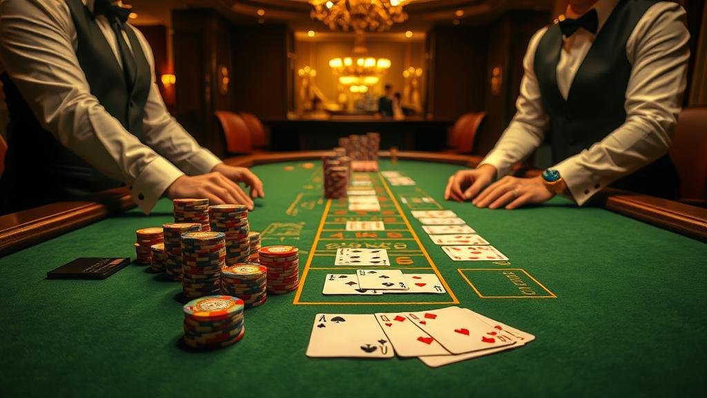 หน้าจอเกมบาคาร่าออนไลน์