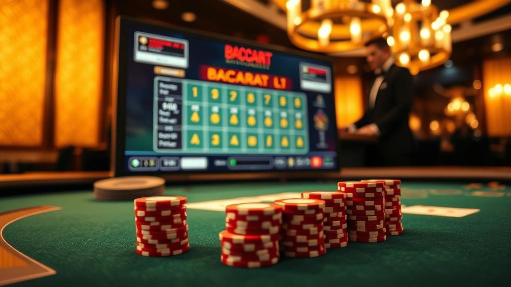 ตัวอย่างเค้าไพ่มังกรและปิงปองในบาคาร่า