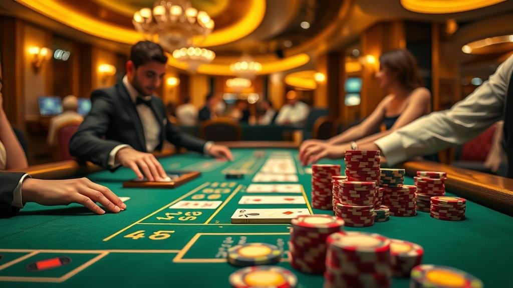 ตัวอย่างเค้าไพ่ปิงปองในบาคาร่า