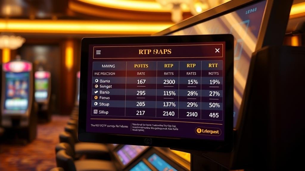 รวมเทคนิคเช็ค RTP สล็อตทุกค่าย 2025: เข้าใจง่าย ทำกำไรได้จริง