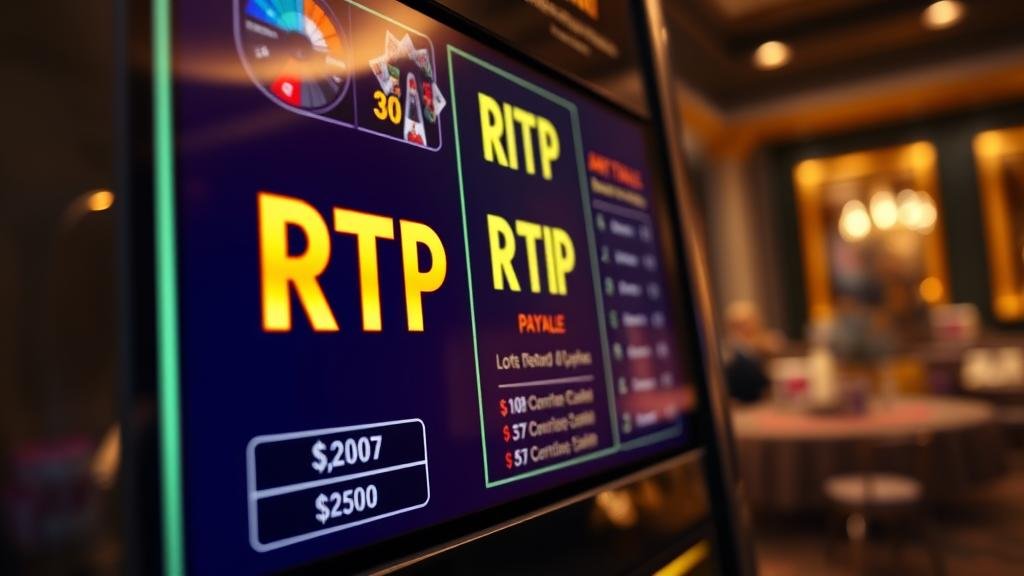 หน้าจอเกมสล็อต Microgaming แสดงปุ่มซื้อสปินและตั้งค่าออโต้