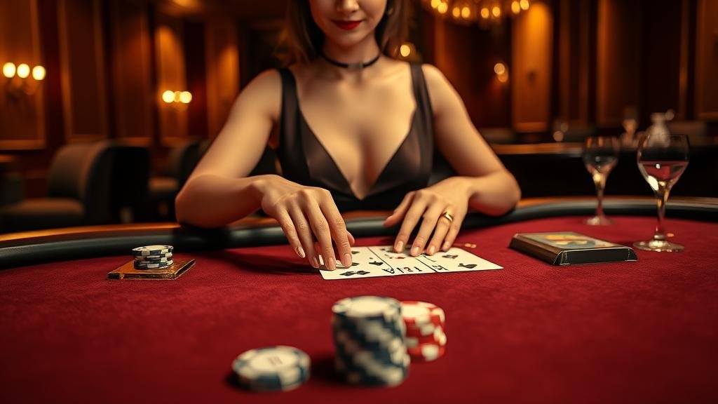 ตัวอย่างเค้าไพ่บาคาร่า สามตัด และ มังกร