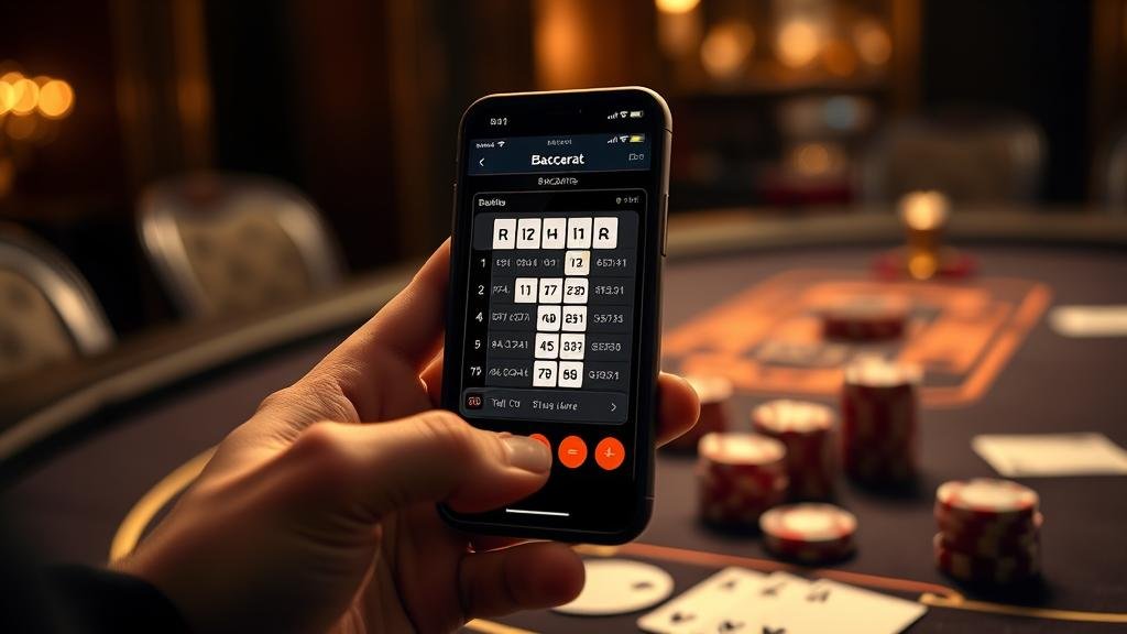 แผนภูมิแสดงการตั้งเป้ากำไรและจุดตัดขาดทุนในการเล่นบาคาร่า