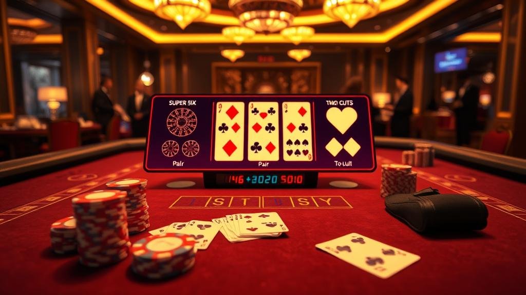 บาคาร่า: คู่มืออ่านเค้าไพ่ซูเปอร์ซิกส์แบบเซียน เข้าใจง่าย ได้ผลจริง