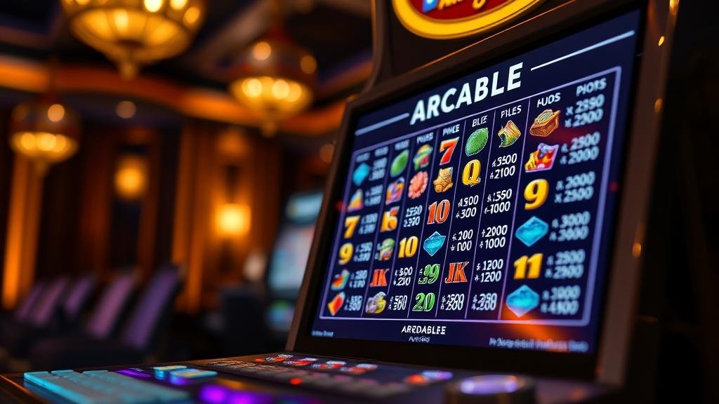 คู่มือเล่นสล็อต Arcadem มือถือ ทุนน้อย กำไรไว เช็คเพย์เทเบิลง่ายๆ