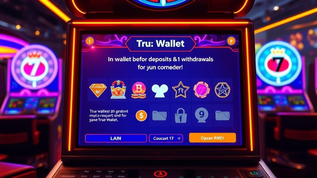 ฝากเงิน PG Slot ผ่าน True Wallet
