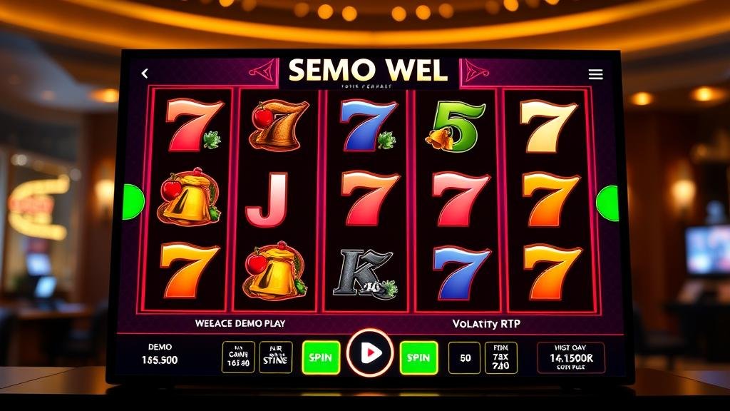 ผู้เล่นกำลังจดจ่อกับการทดลองเล่นสล็อต Joker