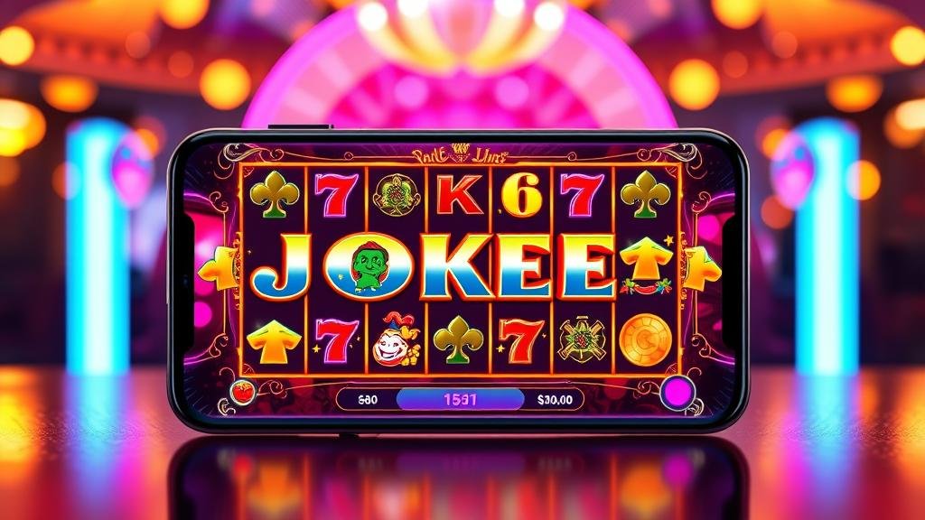 สัญลักษณ์เกม JOKER GAMING ที่ให้โบนัสสูง