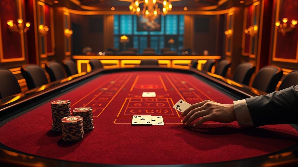 โต๊ะบาคาร่าสด Evolution Gaming