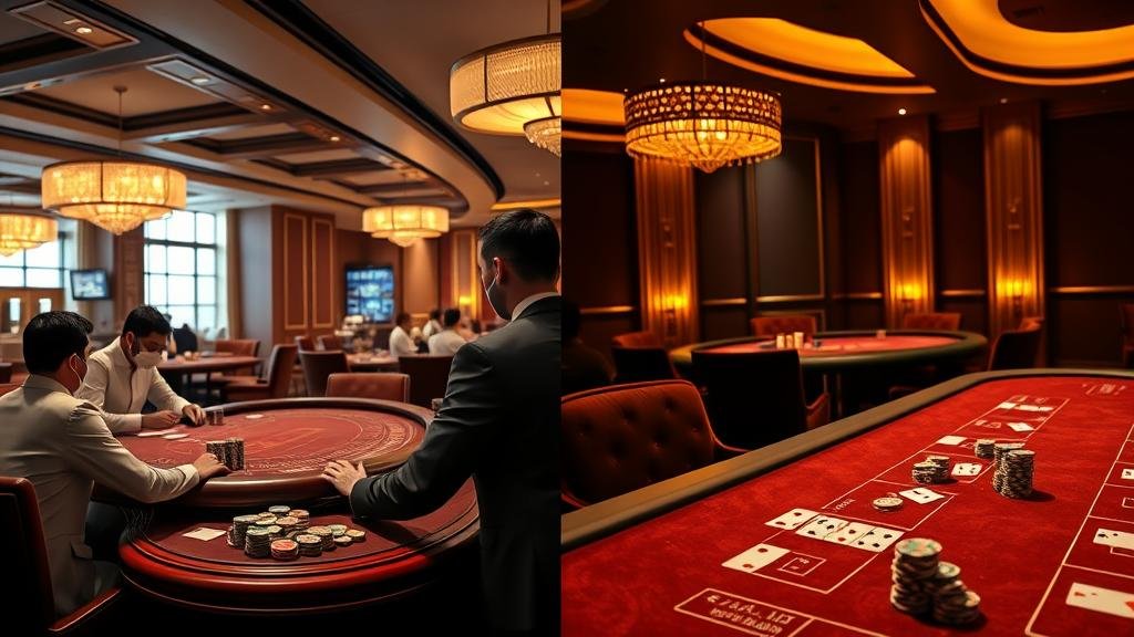 ตารางเปรียบเทียบอัตราจ่ายบาคาร่า