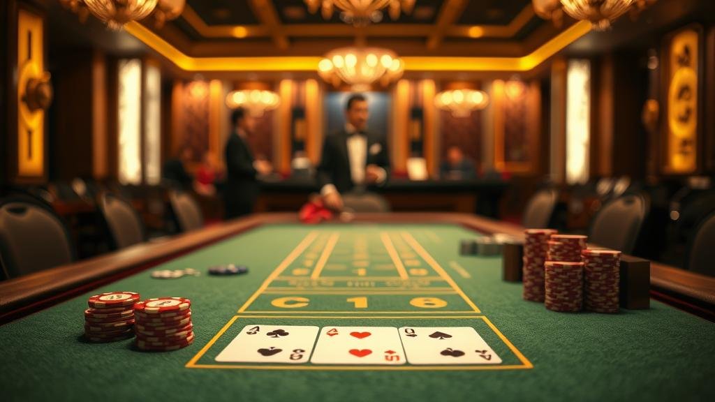 ตัวอย่างการอ่านเค้าไพ่สามตัดในเกมบาคาร่า