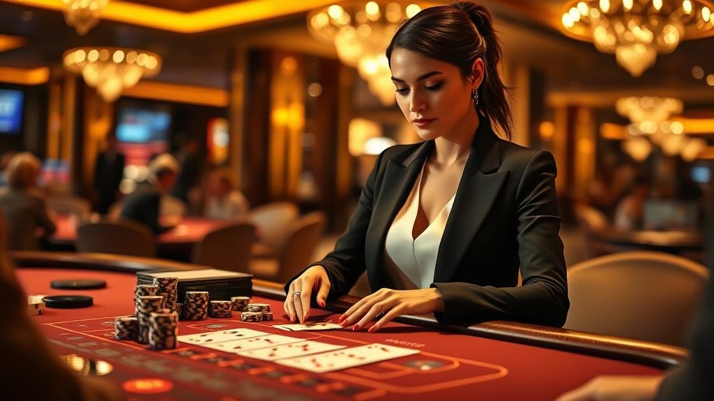 อินเทอร์เฟซบาคาร่าสดจาก Evolution Gaming