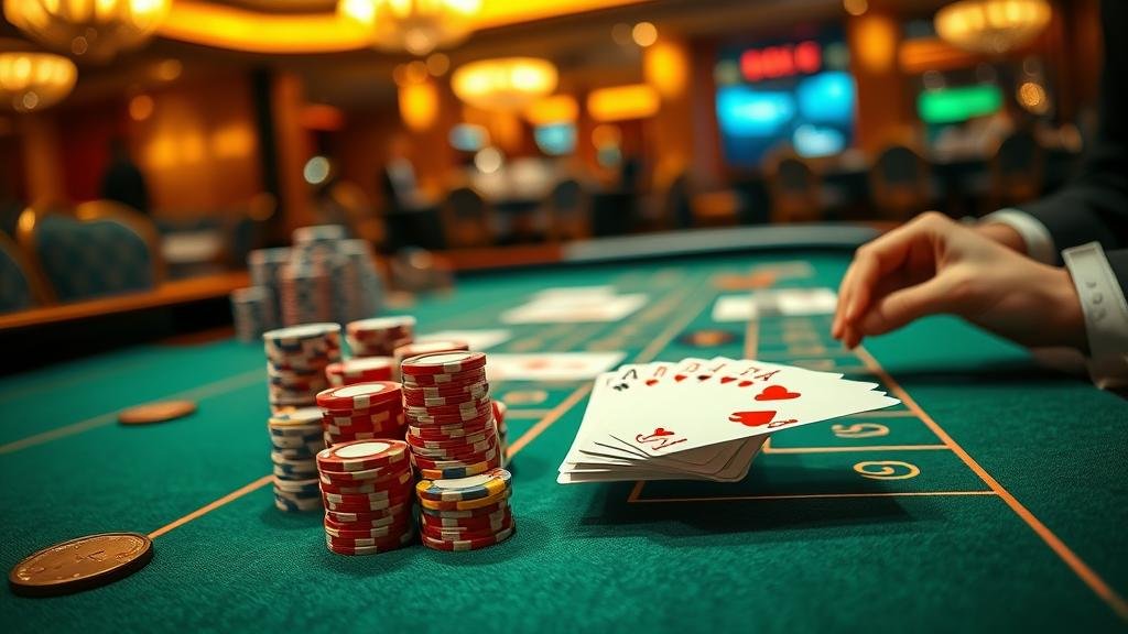 ภาพสัญลักษณ์ความมั่นคงในการเล่นบาคาร่า