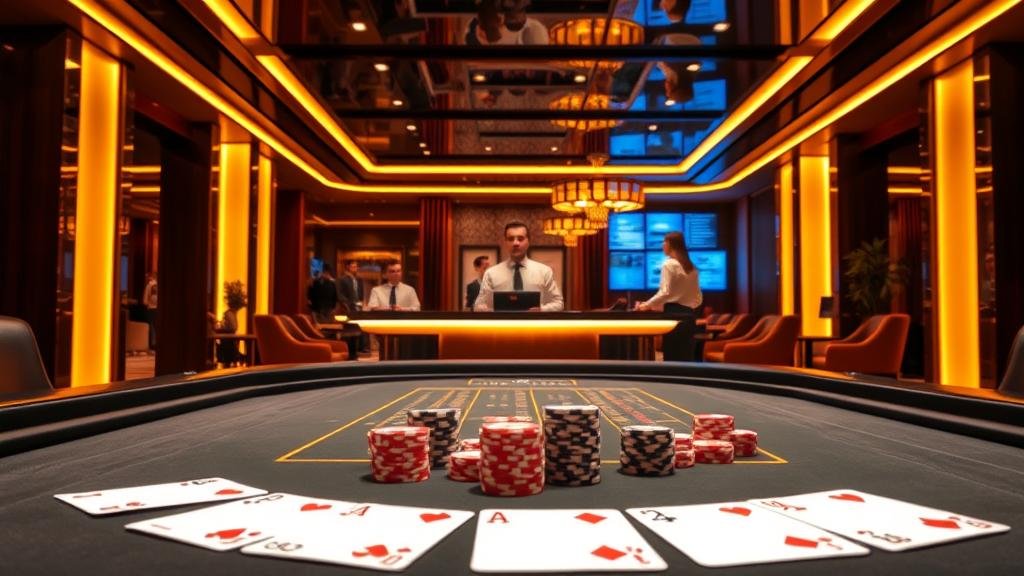 ตัวอย่างเค้าไพ่สองตัดในบาคาร่า