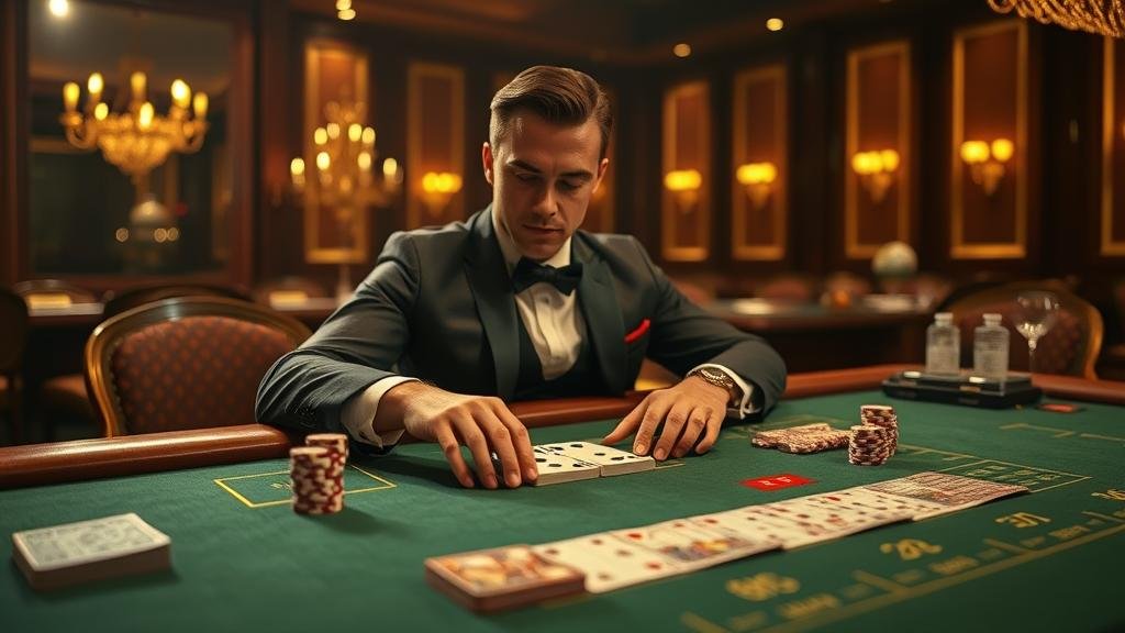 เค้าไพ่ปิงปองในเกมบาคาร่า