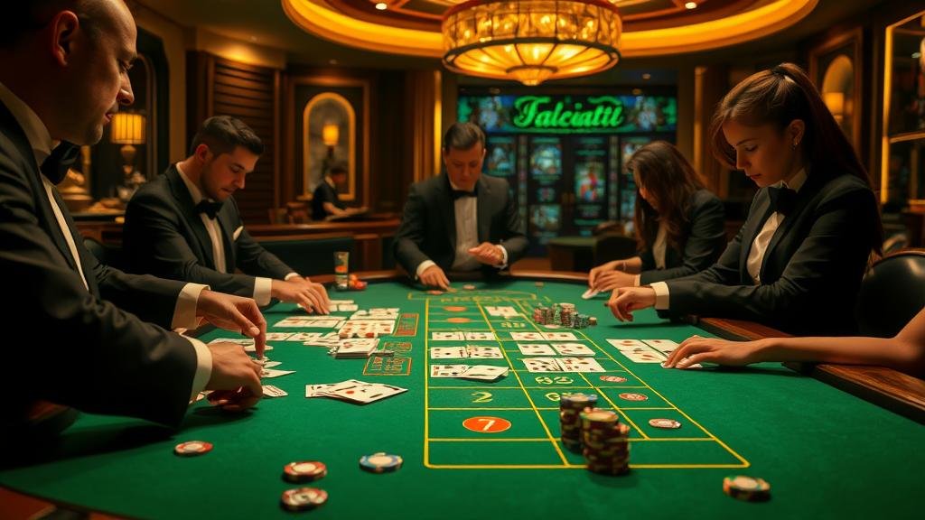 เค้าไพ่บาคาร่า สลับคู่ สองตัด