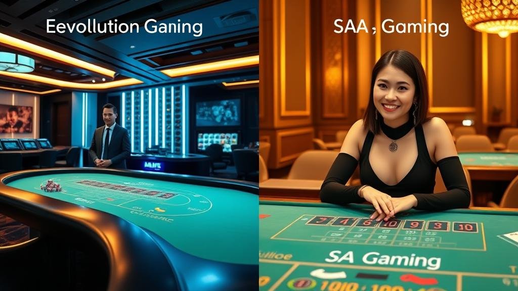 เจาะลึกเค้าไพ่บาคาร่า Evolution & SA Gaming: สูตรเดินเงินยุโรป 2025 ฉบับเข้าใ...