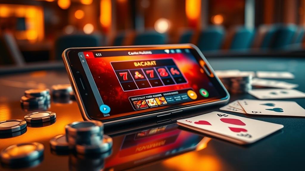 เล่นบาคาร่าบนแท็บเล็ตและมือถือ