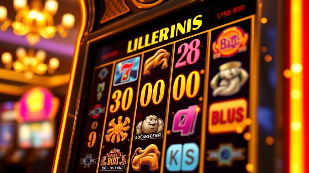 สัญลักษณ์ Wild และตัวคูณบนสล็อต