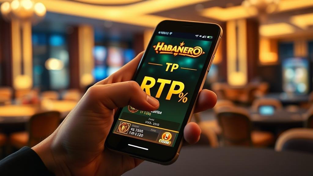 หน้าจอข้อมูล RTP ในเกมสล็อต Habanero