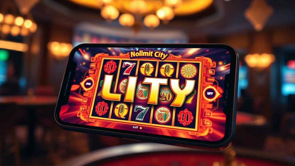 หน้าจอเกมสล็อต YGGDRASIL บนมือถือพร้อมข้อมูลเกม