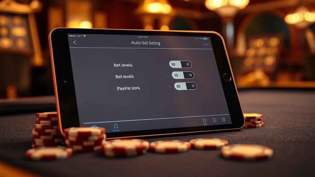 ขั้นตอนตั้งค่าออโต้สล็อตบนมือถือ