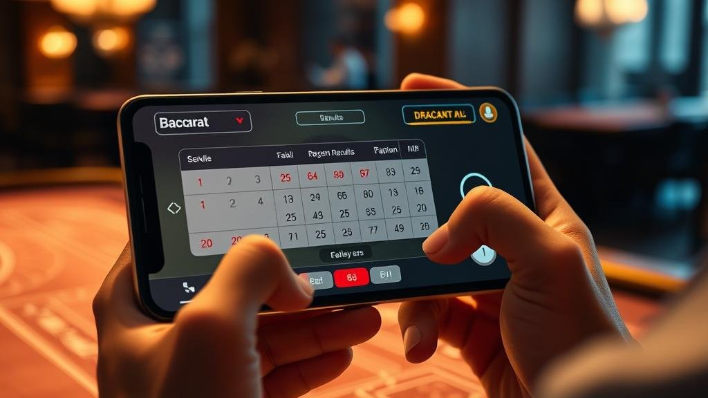 การวางเดิมพันบาคาร่าบนมือถือ