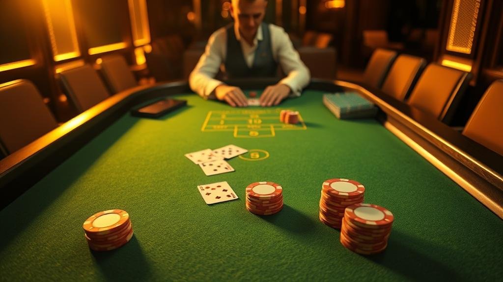 ตัวอย่างเค้าไพ่ปิงปองและสามตัดในบาคาร่า