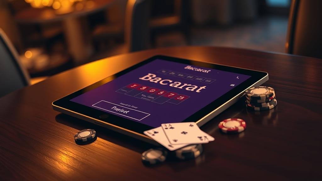 บาคาร่า 2025: วิเคราะห์อัตราจ่ายผู้เล่น ยั่งยืน พร้อมสูตรเล่นให้ชนะบนแท็บเล็ต