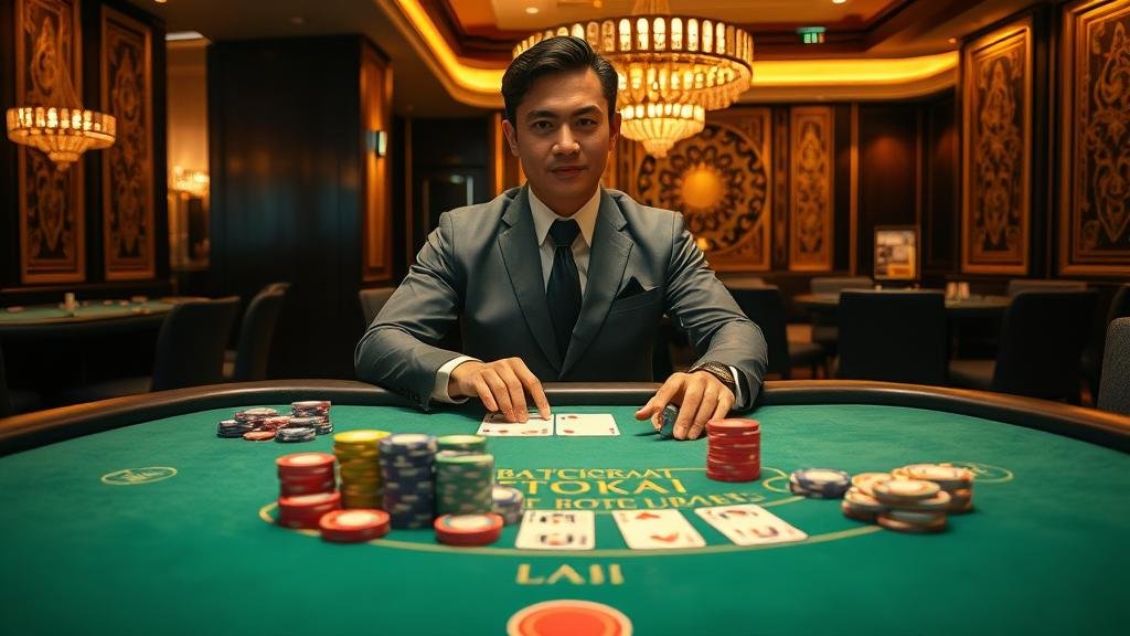 ตัวอย่างเค้าไพ่บาคาร่า เช่น มังกร ปิงปอง